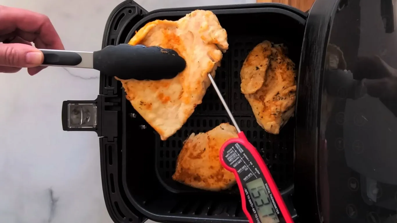 air fryer wrong temperature