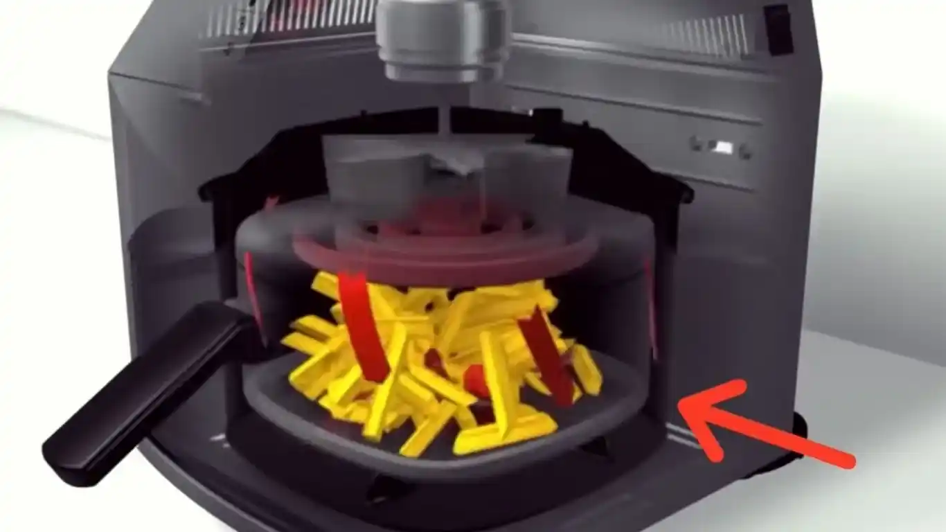 air fryer air circulation