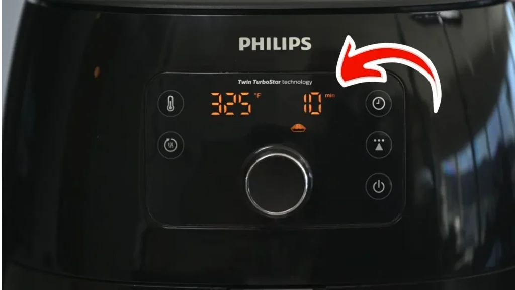 air fryer timer settings