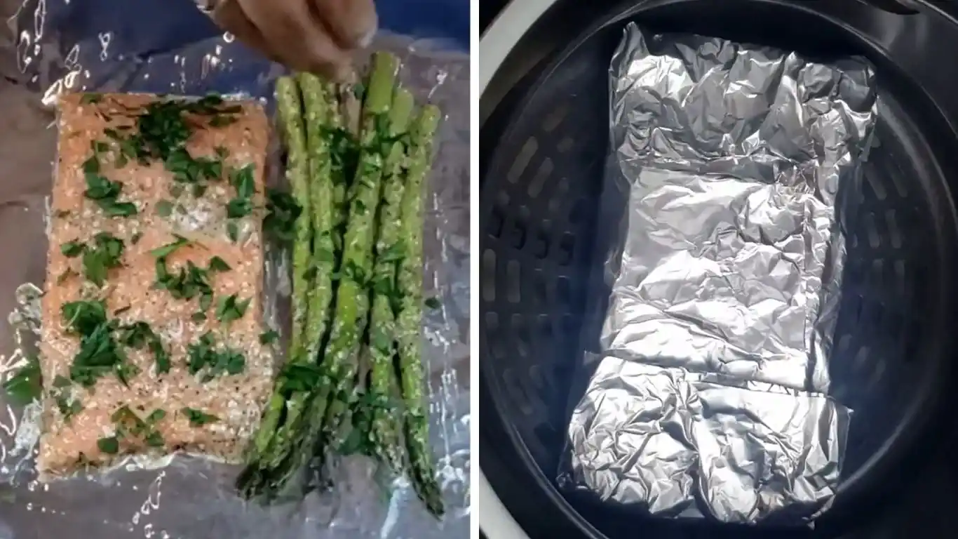 using foil in air fryer