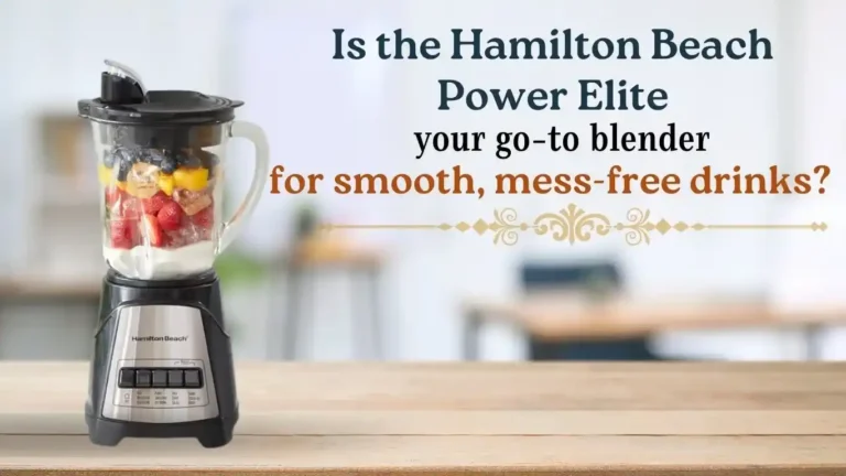 Hamilton Beach Power Elite Blender