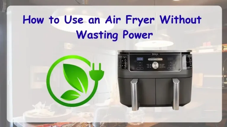 air fryer power consumption