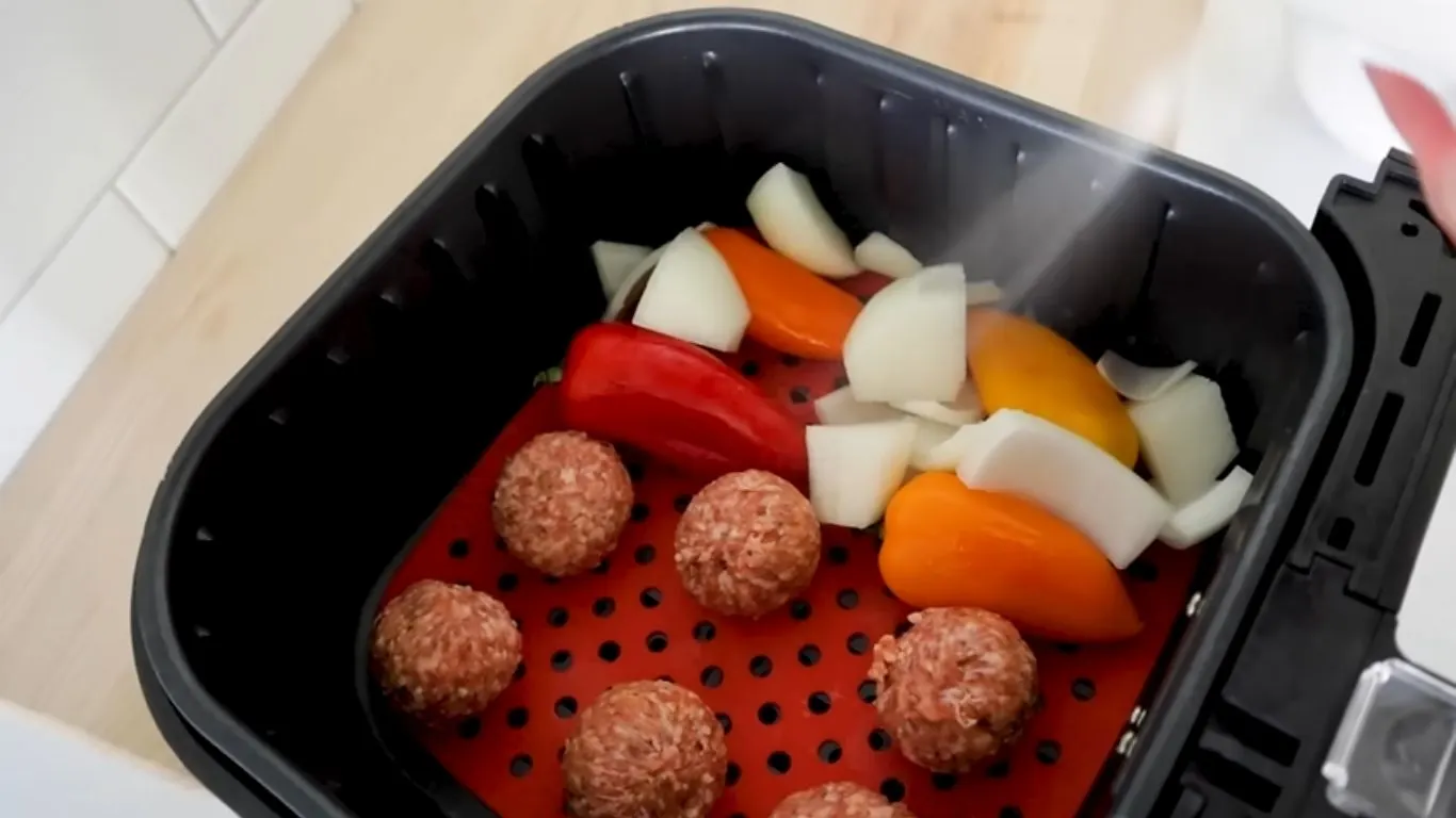 Silicone in an Air Fryer