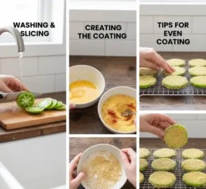 air fried green tomatoes