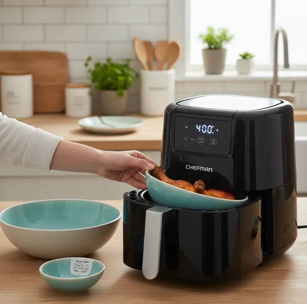 can you use a ceramic bowl in an air fryer