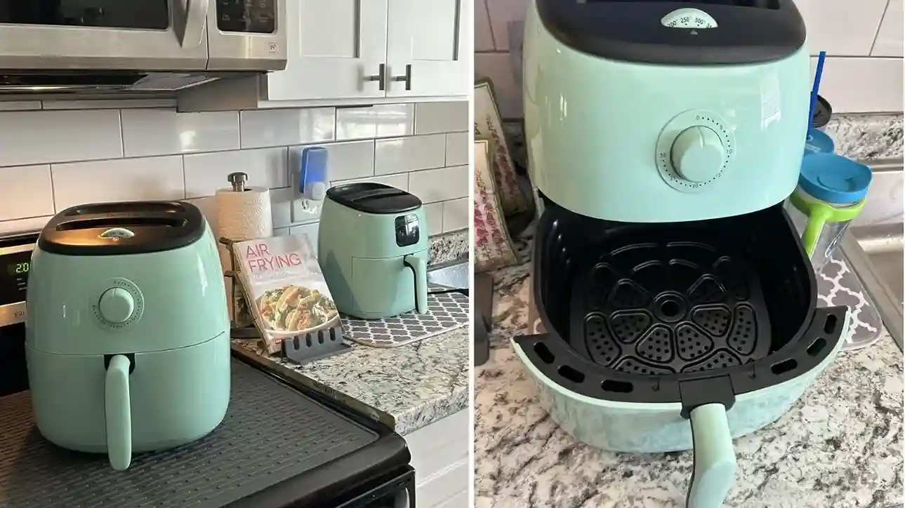 dash air fryer temperature