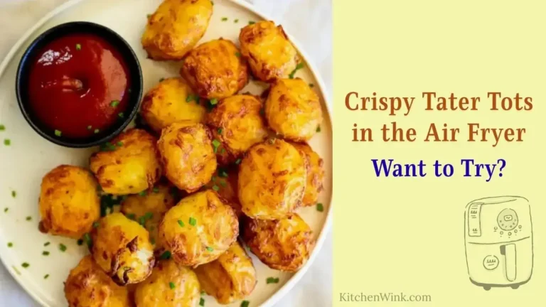 how to cook tater tots in an air fryer