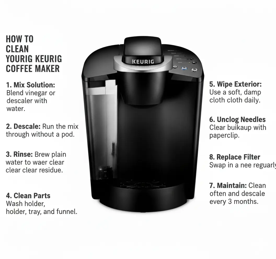How to Clean Keurig Coffee Maker