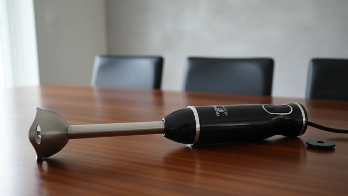 how to clean stick blender