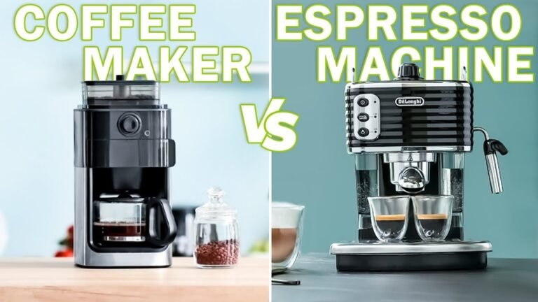 What is the Difference between a Coffee Maker And Espresso Machine