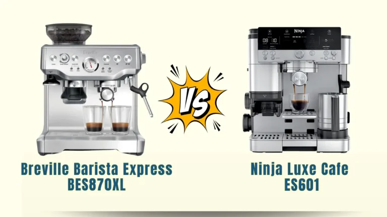 Breville Barista Express vs Ninja Luxe