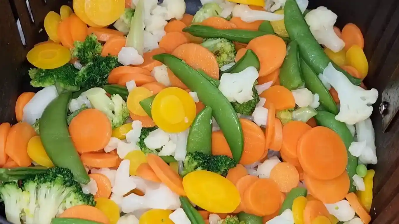 how to cook frozen vegetables in air fryer